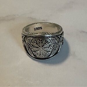 Celtic Mythology Eagle Ring Sterling Silver 925 Size 7